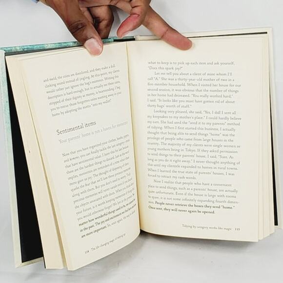 The Life-Changing Magic of Tidying Up by Marie Kondo Hardcover - Picture 4 of 4
